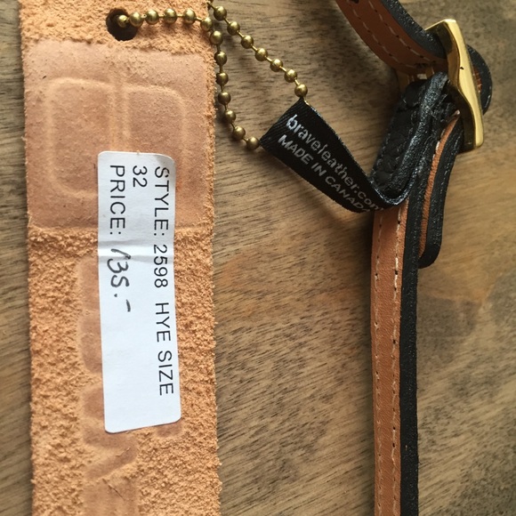 Belt black & gold 32 - Picture 4 of 4